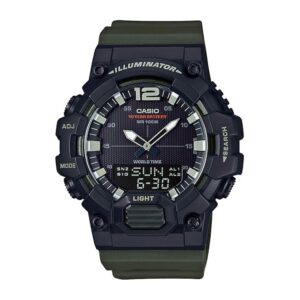 Casio Youth Digital Analog-Digital Black Dial Men's Watch - HDC-700-3AVDF (D155)